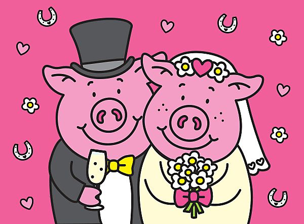 Percy Pig married