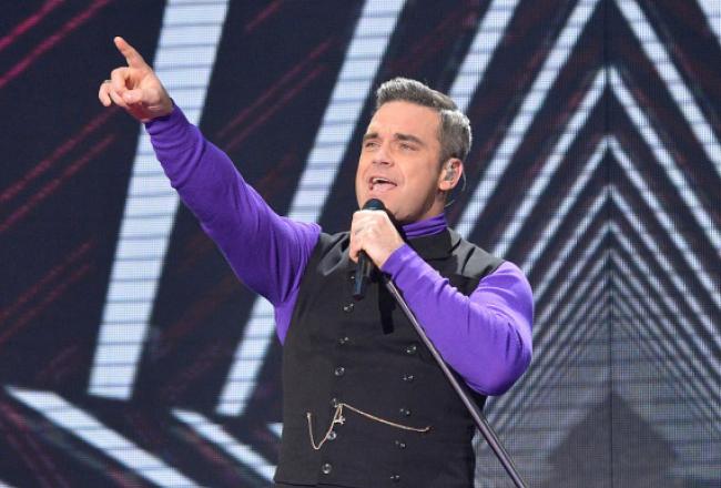 Robbie Williams on X Factor