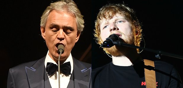 Andrea Bocelli and Ed Sheeran