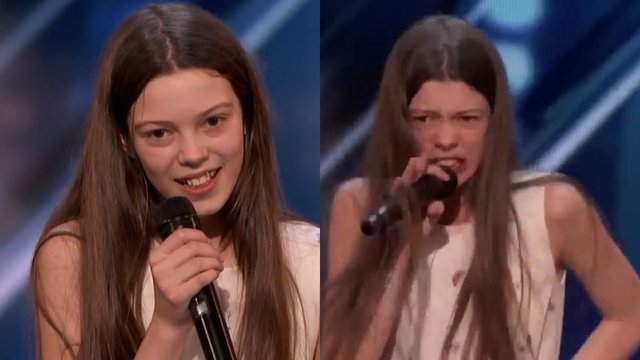 Courtney competed in The Voice Kids UK last year b