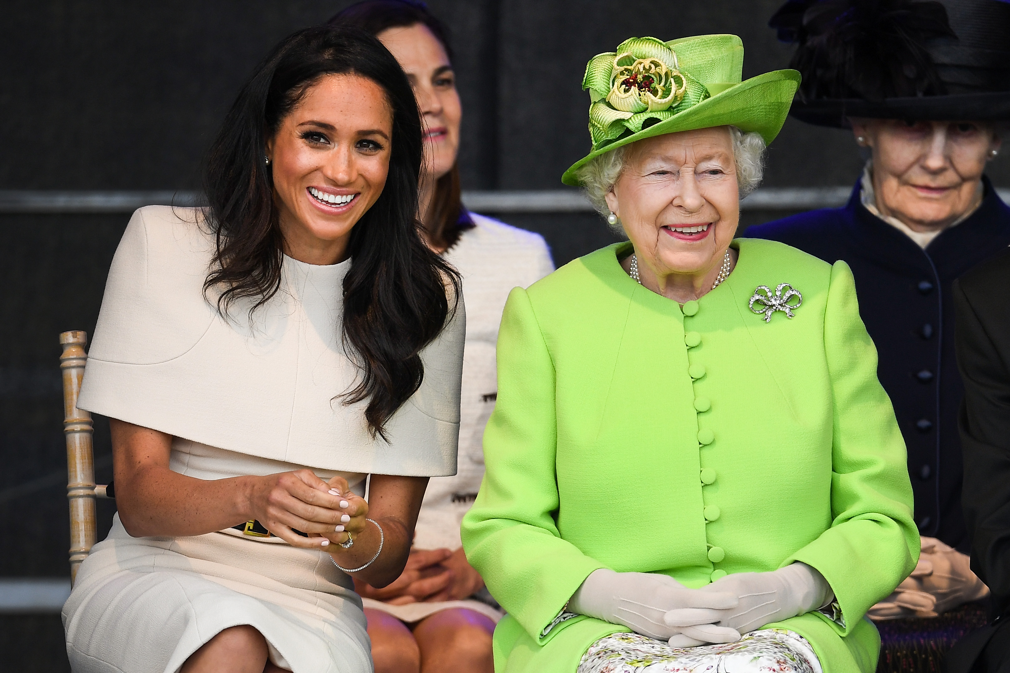 The Queen and Meghan Markle share their first royal visit together - Smooth