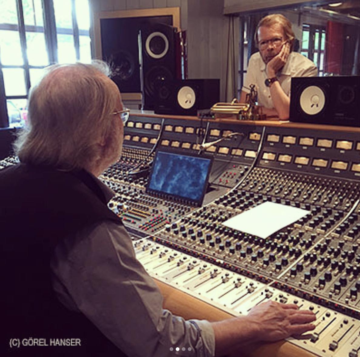 abbA recording session