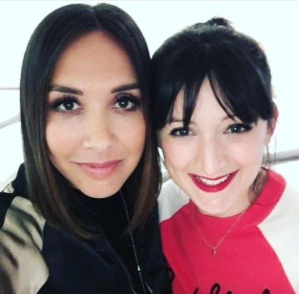 Nicola Bonn and Myleene Klass