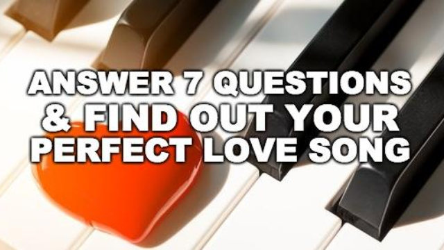 Love song quiz