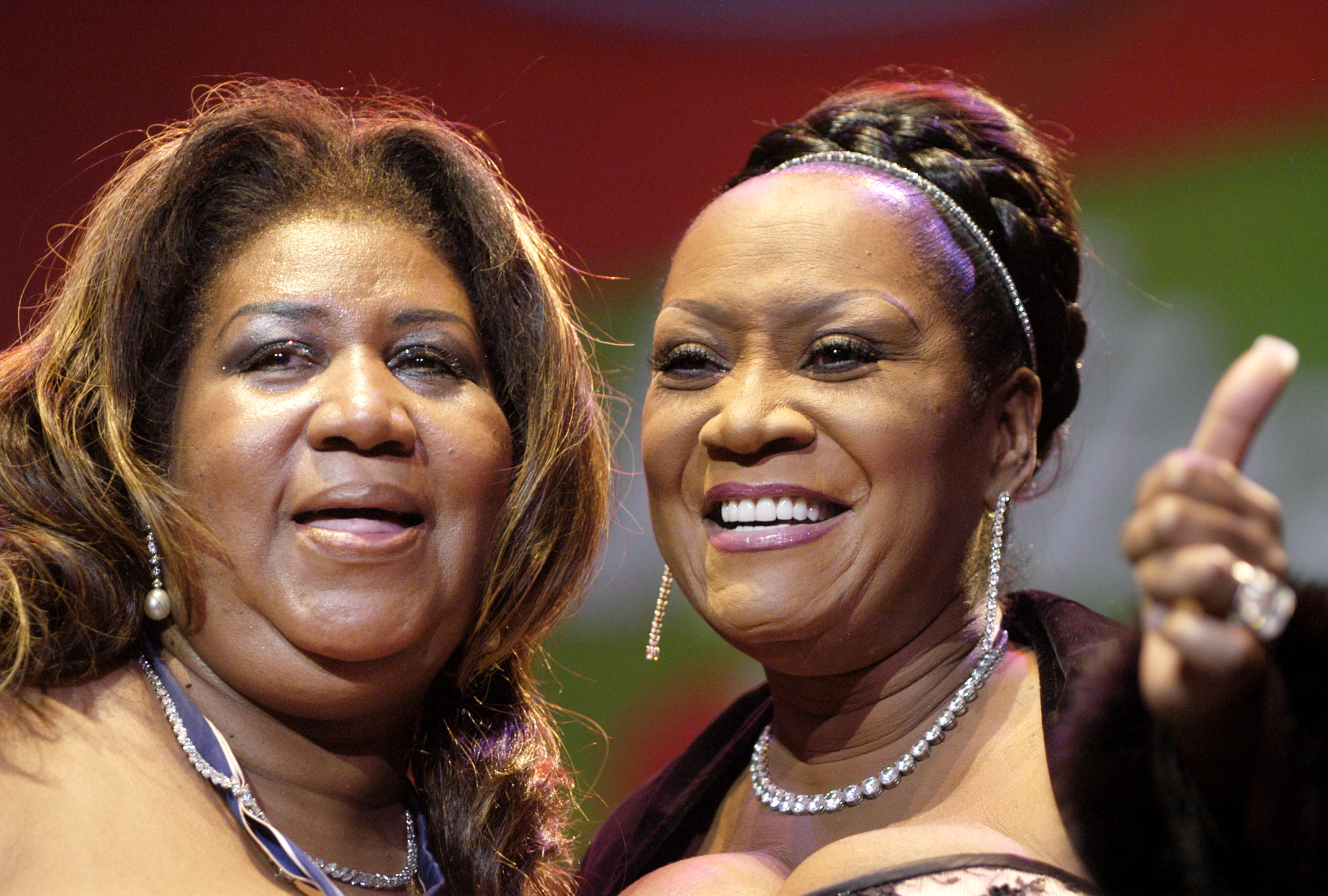 Aretha Franklin and Patti